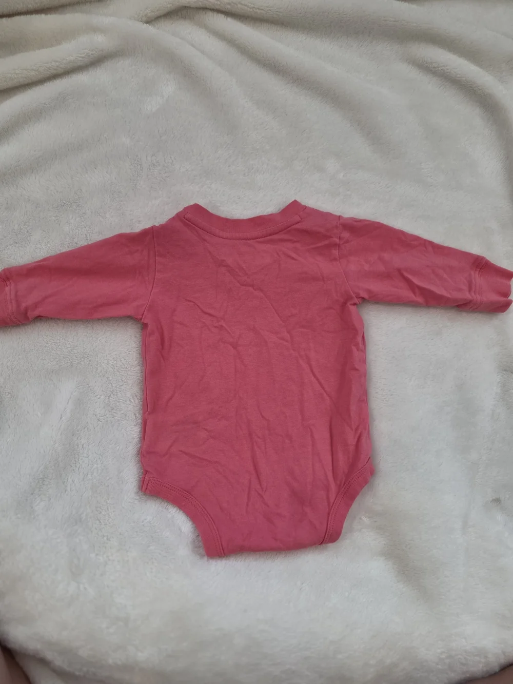 Carhartt Pink Long-Sleeve Baby One-Piece